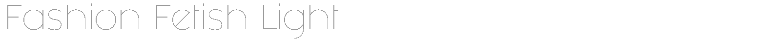 Fashion Fetish font preview